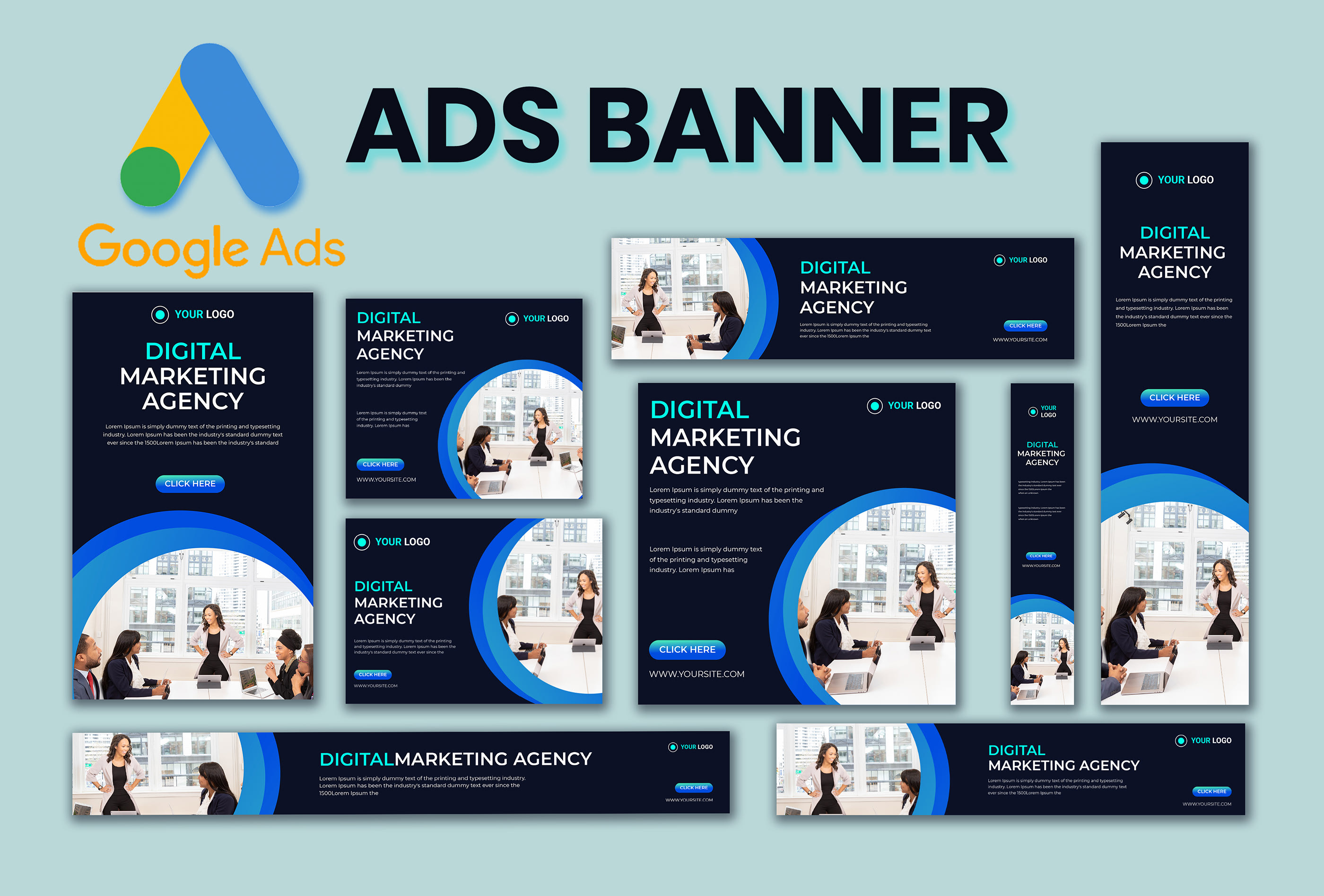 Google Online Ad Banners